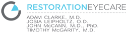The Restoration Eye Care website sidebar logo