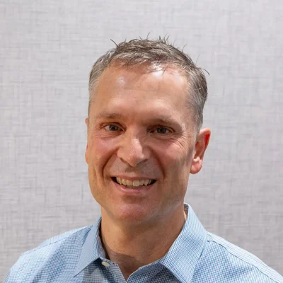 A headshot photo of Dr. Timothy McGarity